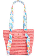 Scarf Raffia Tote