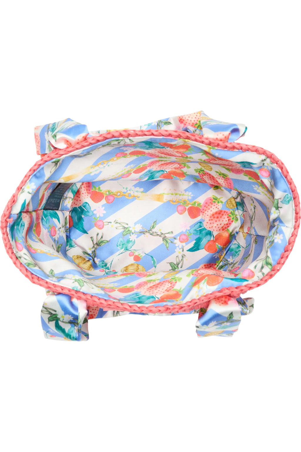 Scarf Raffia Tote