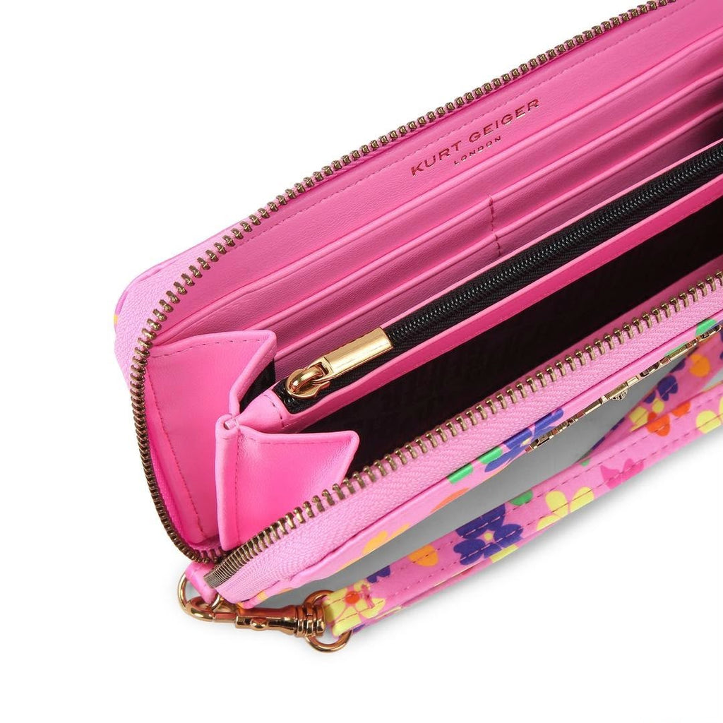 Victoria Zip Around Wallet- Floral