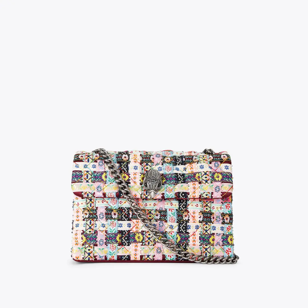 Kurt Geiger Medium Kensington Patchwork Crossbody Bag