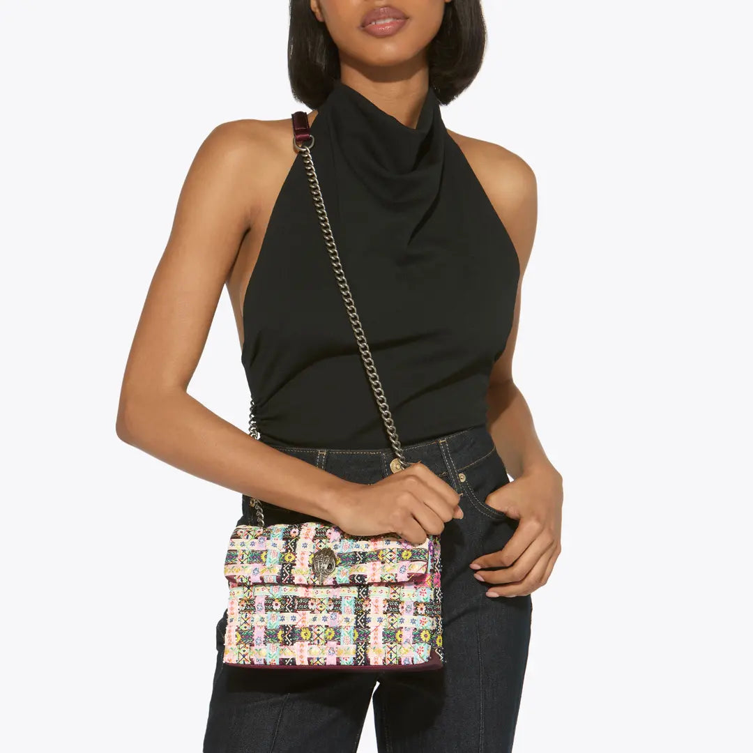 Kurt Geiger Medium Kensington Patchwork Crossbody Bag