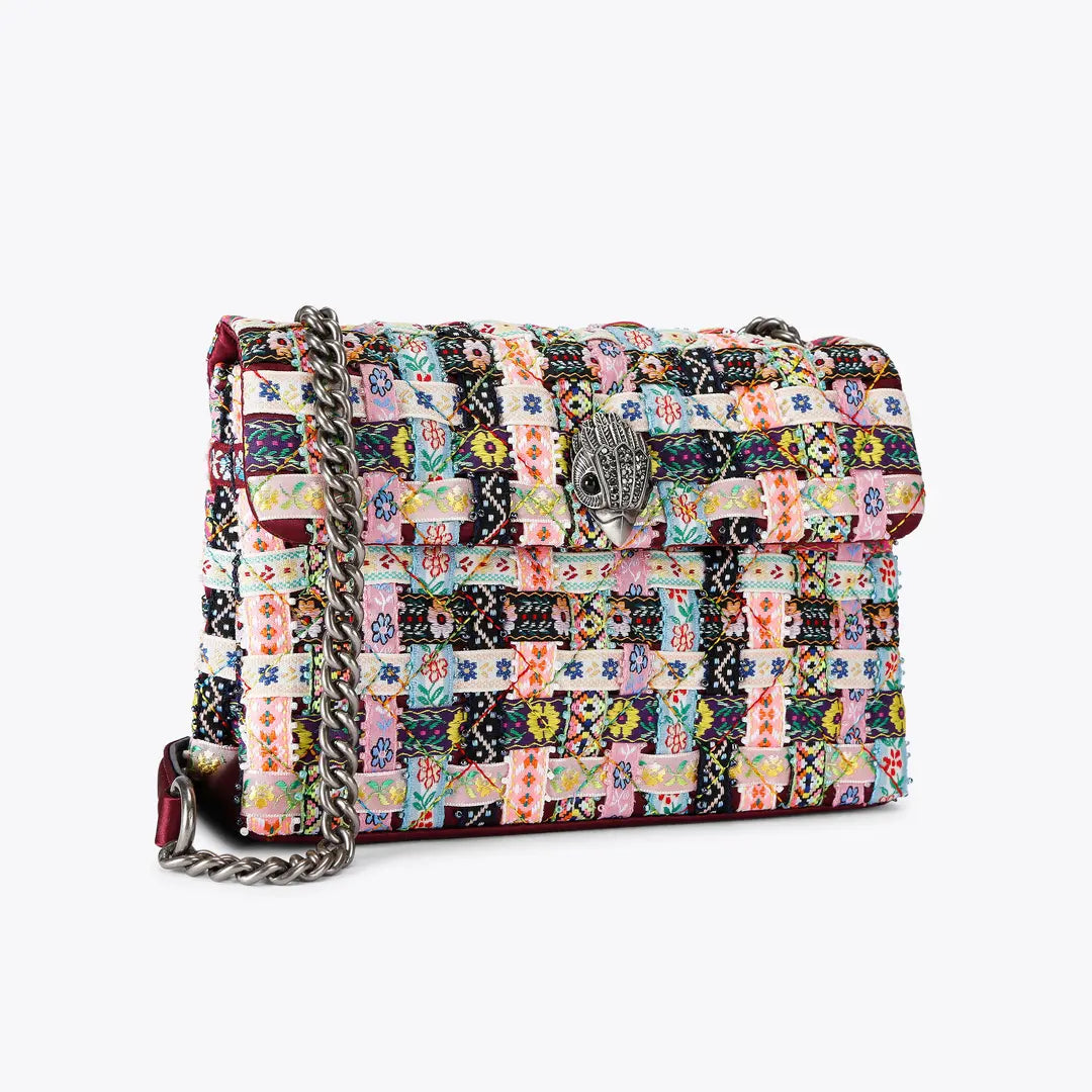 Kurt Geiger Medium Kensington Patchwork Crossbody Bag