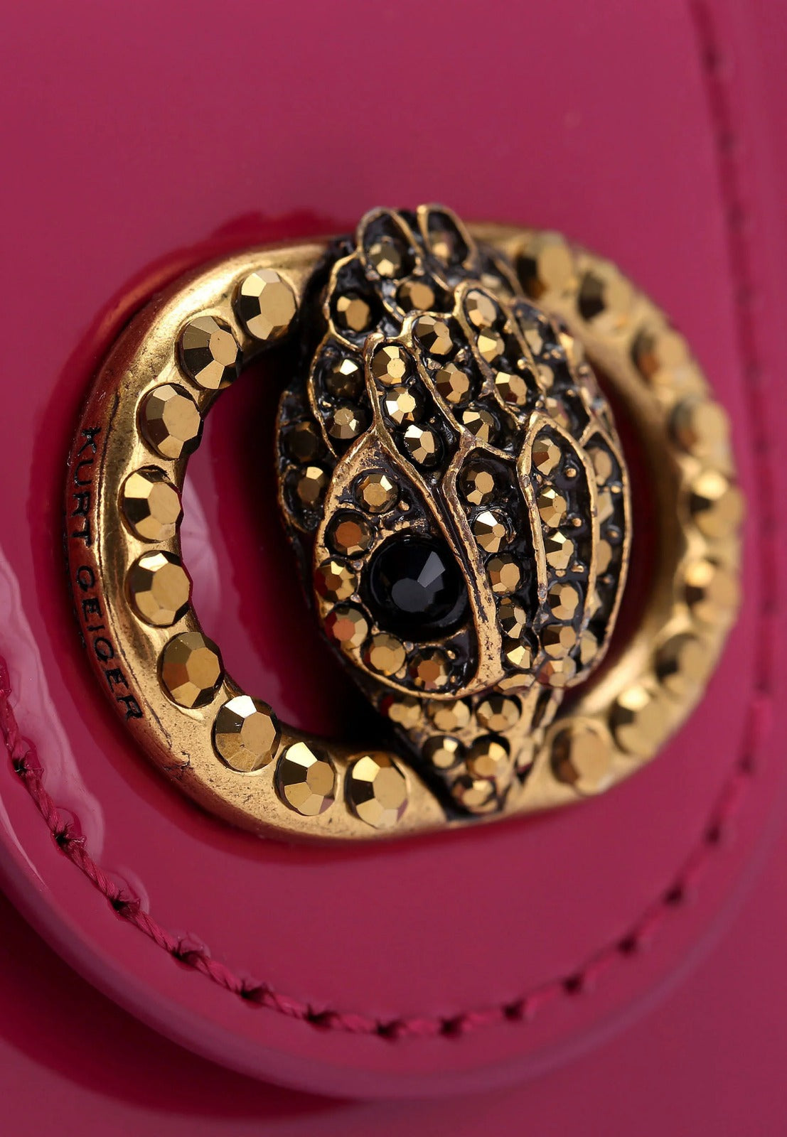 Kurt Geiger London CHELSEA HOBO - Cross body bag - Fuschia