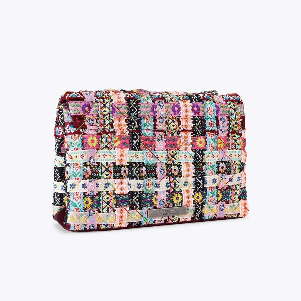 Kurt Geiger Medium Kensington Patchwork Crossbody Bag