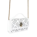 Small Bond Leather Top Handle Bag