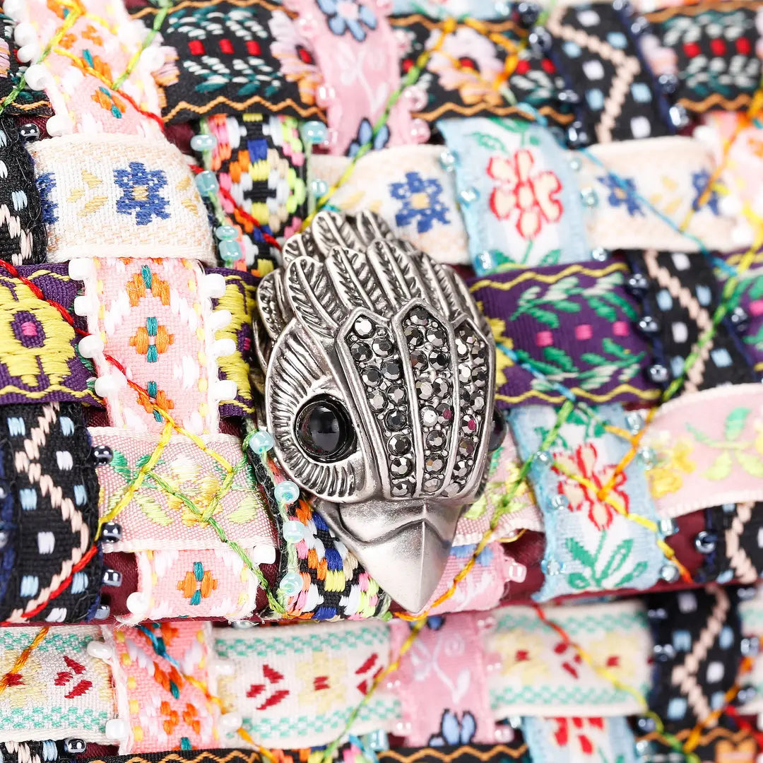 Kurt Geiger Medium Kensington Patchwork Crossbody Bag