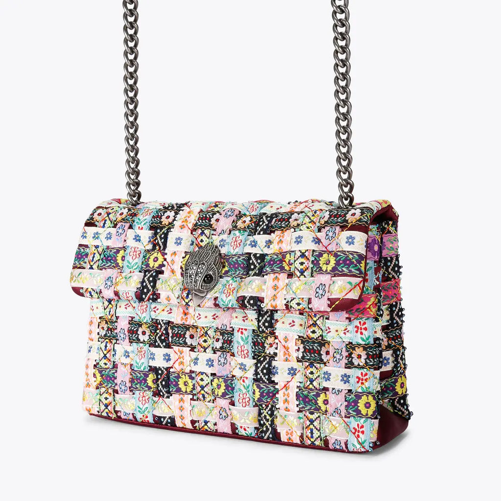 Kurt Geiger Medium Kensington Patchwork Crossbody Bag