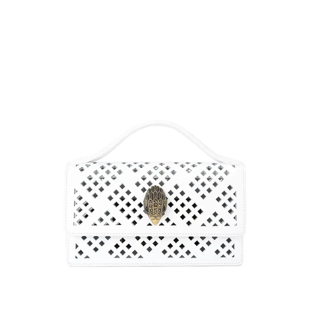 Small Bond Leather Top Handle Bag