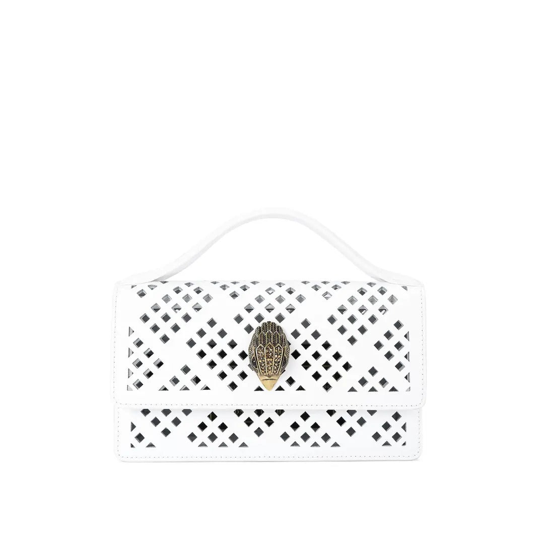 Small Bond Leather Top Handle Bag